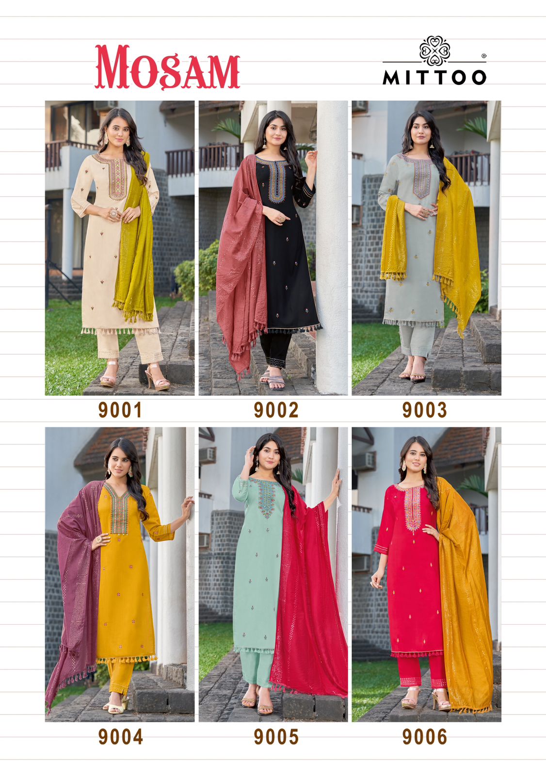 Mittoo Mosam Viscose Designer Readymade Catalog
